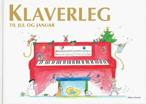 Cover klaverleg julebogen